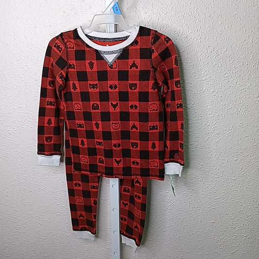 Cuddl Duds 4T Pajamas 2pc