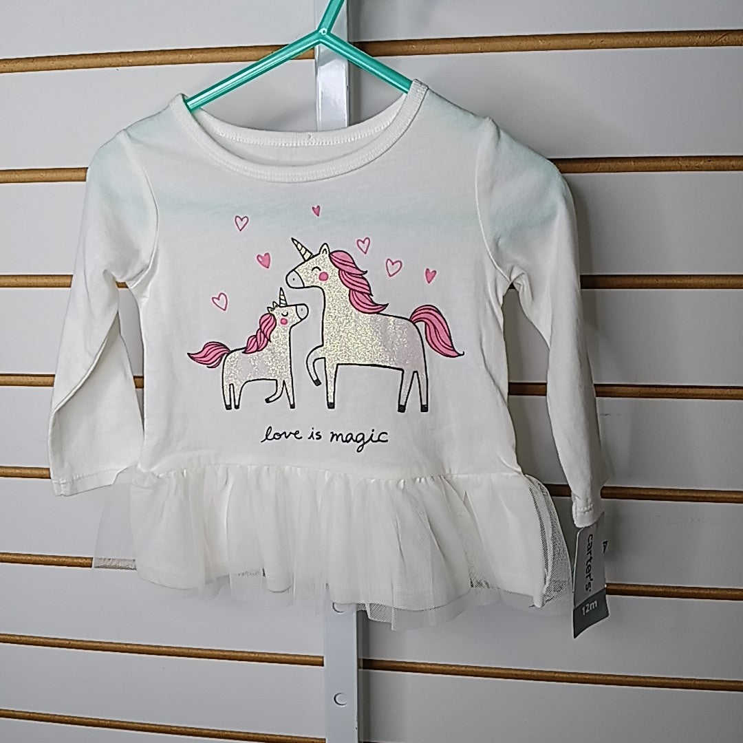 Carter's 12 Months Shirt