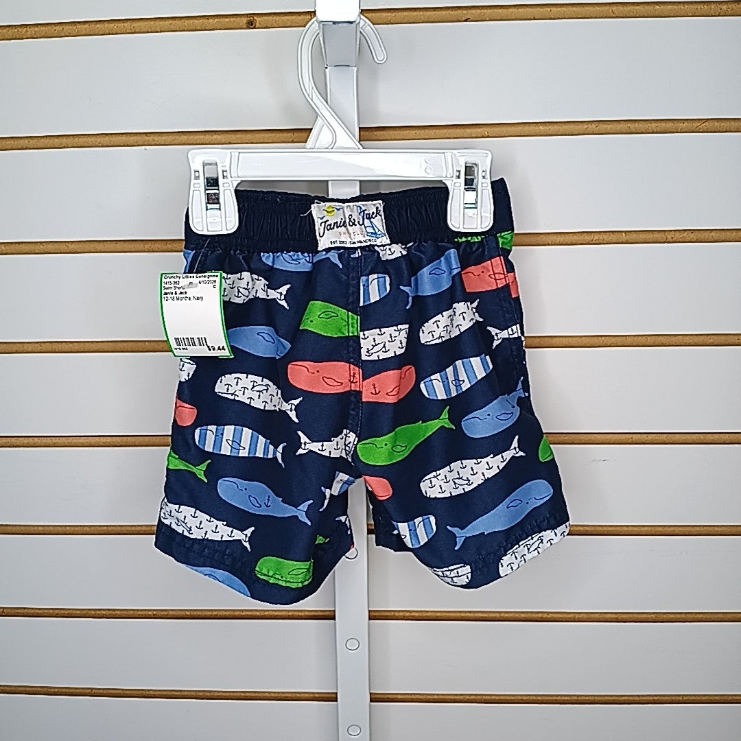 Janie & Jack 12-18 Months Swim Shorts