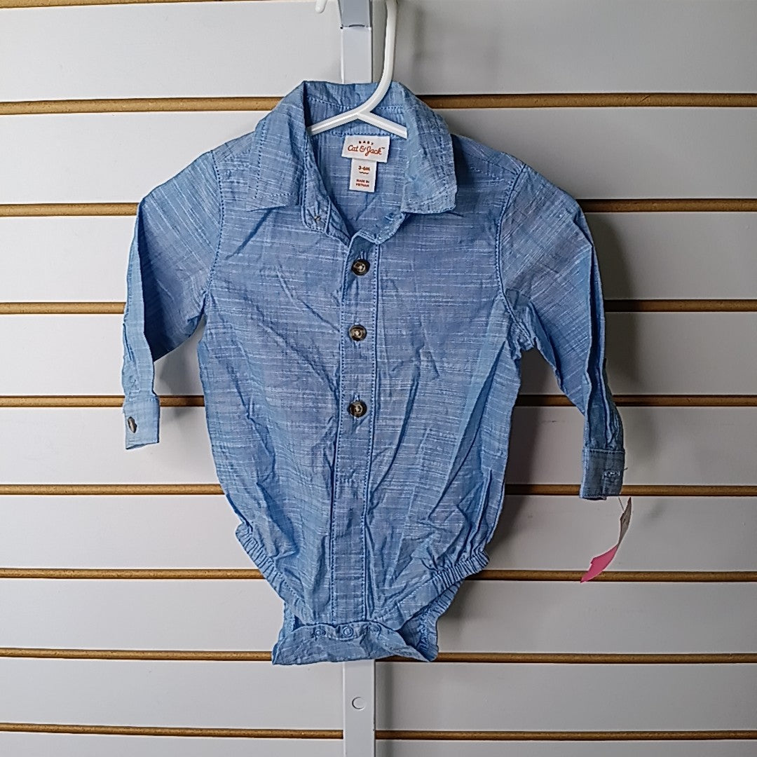 Cat & Jack 3-6 Months Onesie