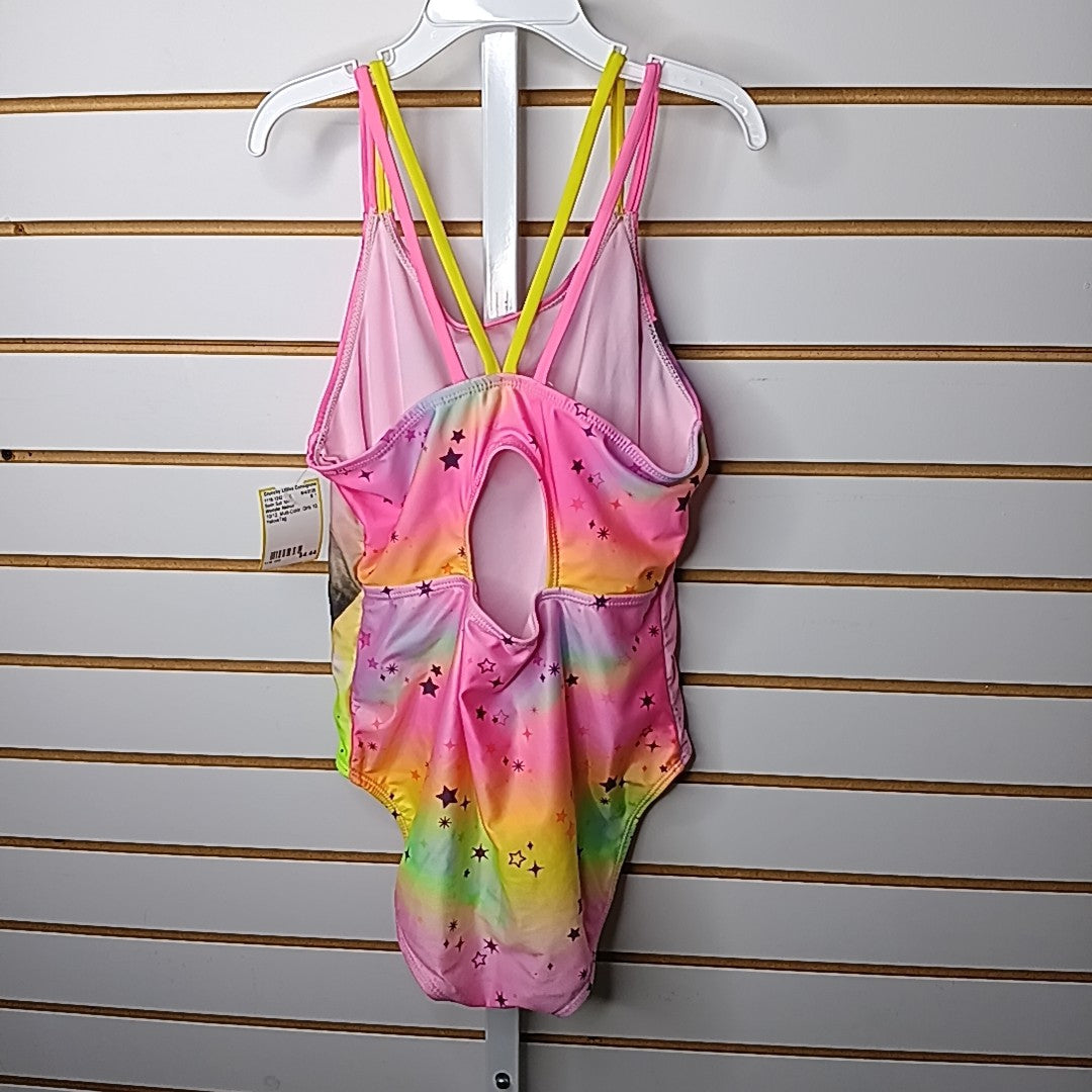 Wonder Nation 10/12 Swim Suit 1pc