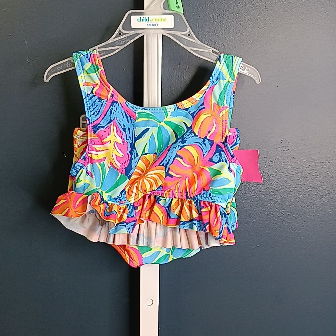 Wonder Nation 2T Swim Suit 2pc