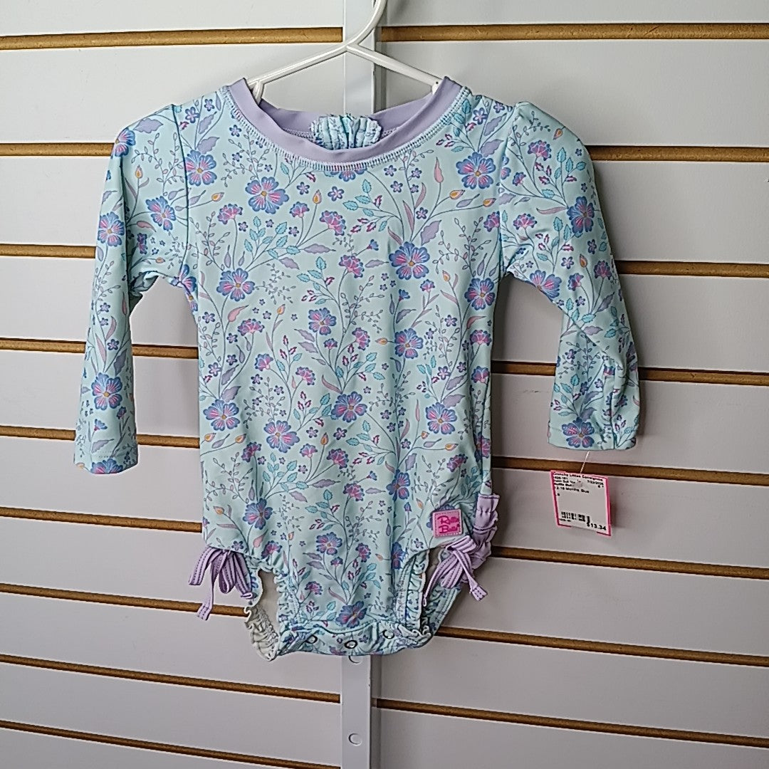 Ruffle Butts 12-18 Months Swim Suit 1pc