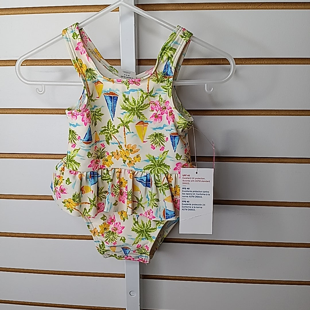 Old Navy 3-6 Months Swim Suit 1pc