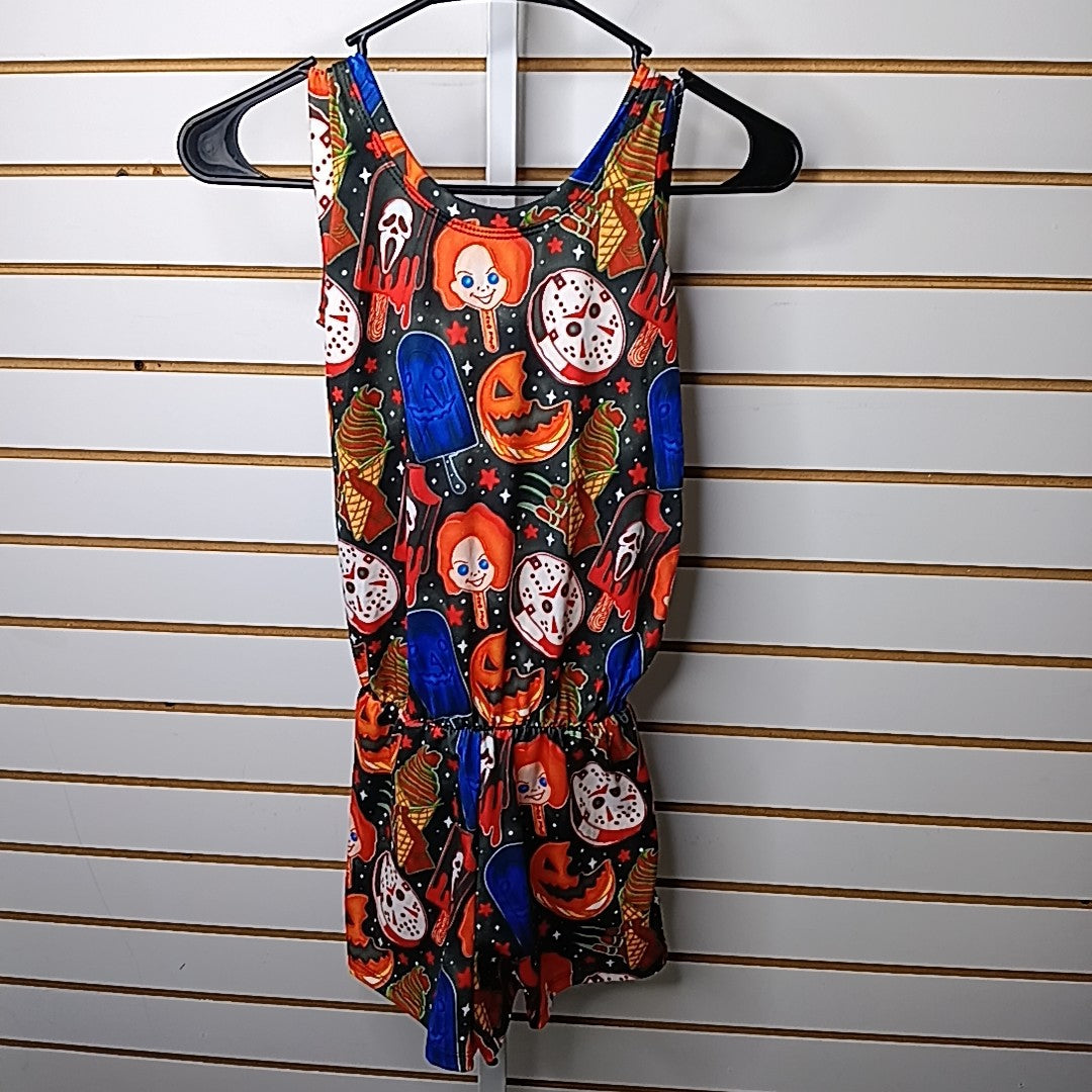 3 Fancy Feathers 10S Romper
