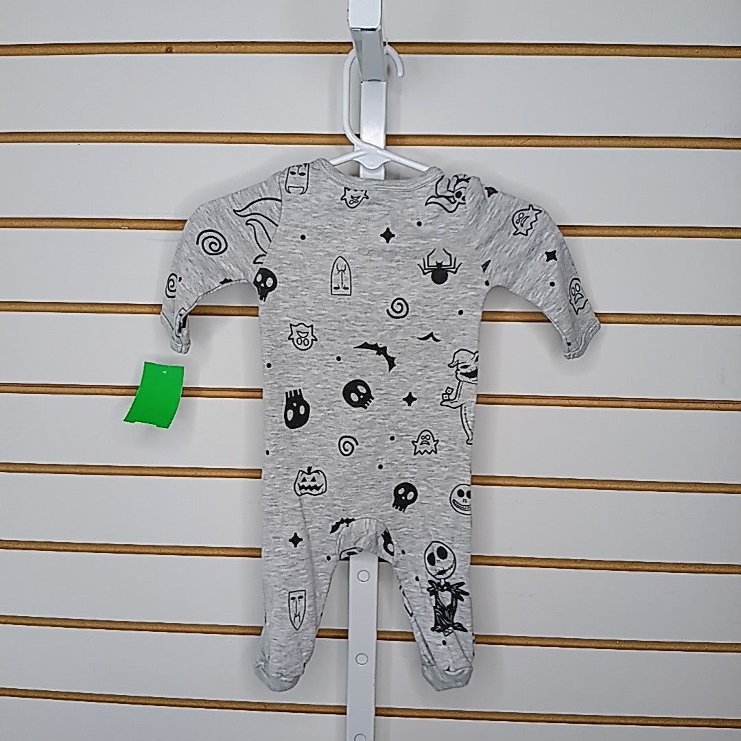 The Nightmare Before Christmas Newborn Sleeper/Footies