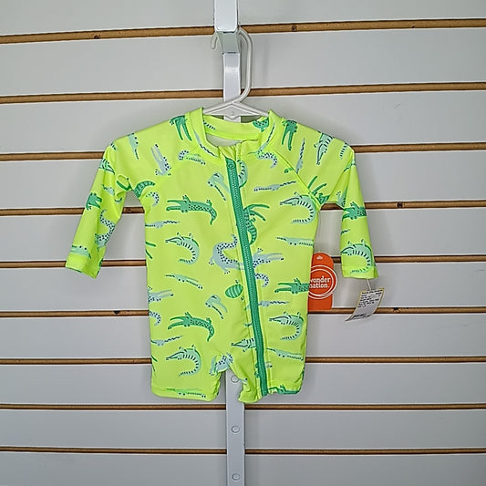 Wonder Nation 0-3 Months Swim Suit 1pc
