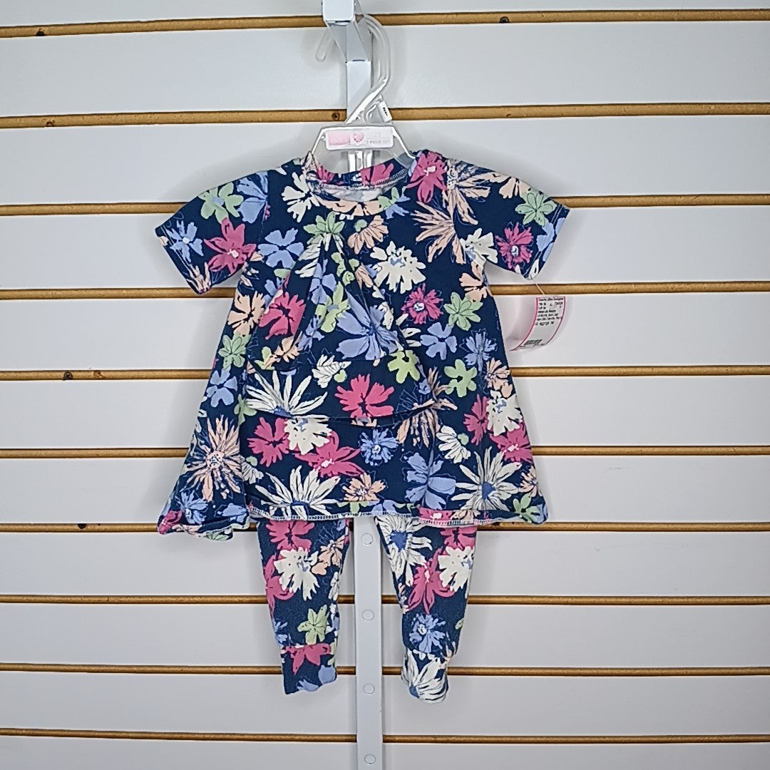 Orange Lily Designs 3-6 Months Outfit 3pc