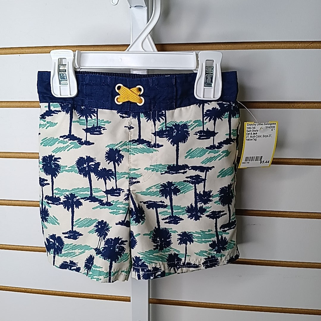 Cat & Jack 2T Swim Shorts