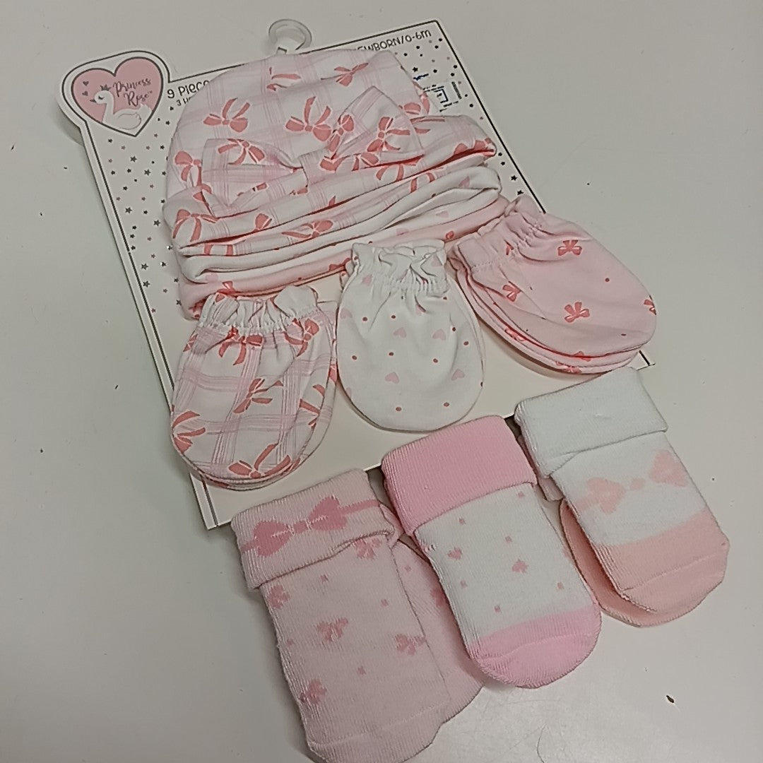 Princess Rose 0-6 Months Hat