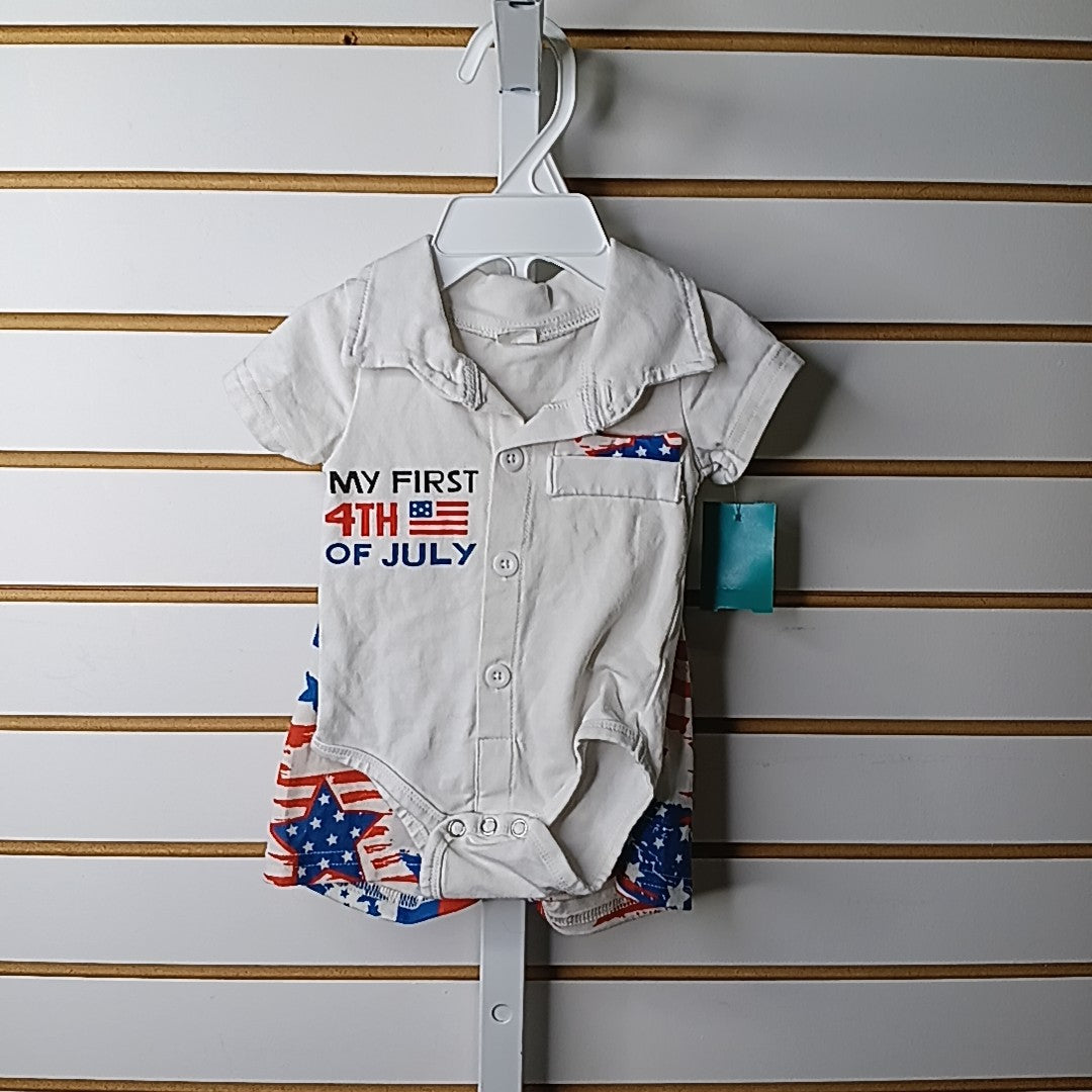 Celebrate 3-6 Months Romper