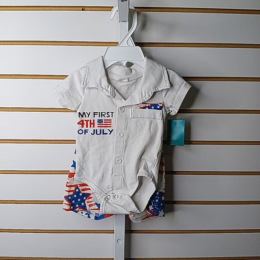 Celebrate 3-6 Months Romper