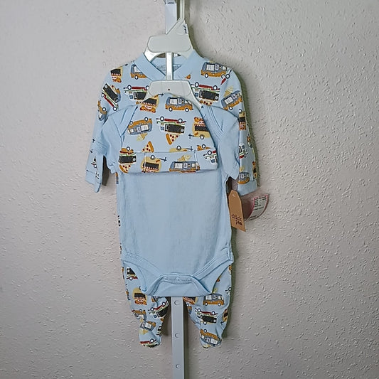 Chick Pea 3-6 Months Outfit 3pc