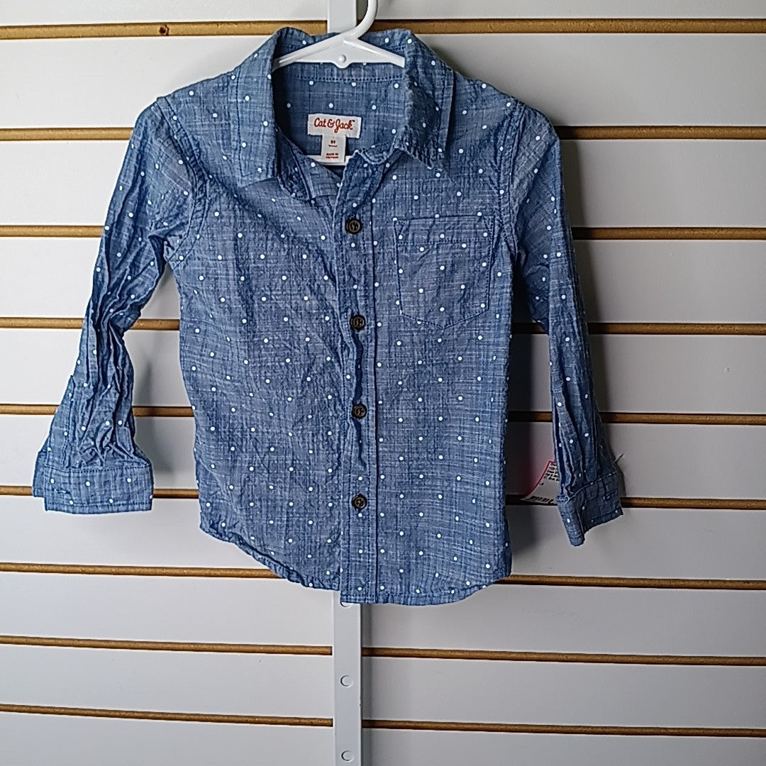 Cat & Jack 3T Dress Shirt