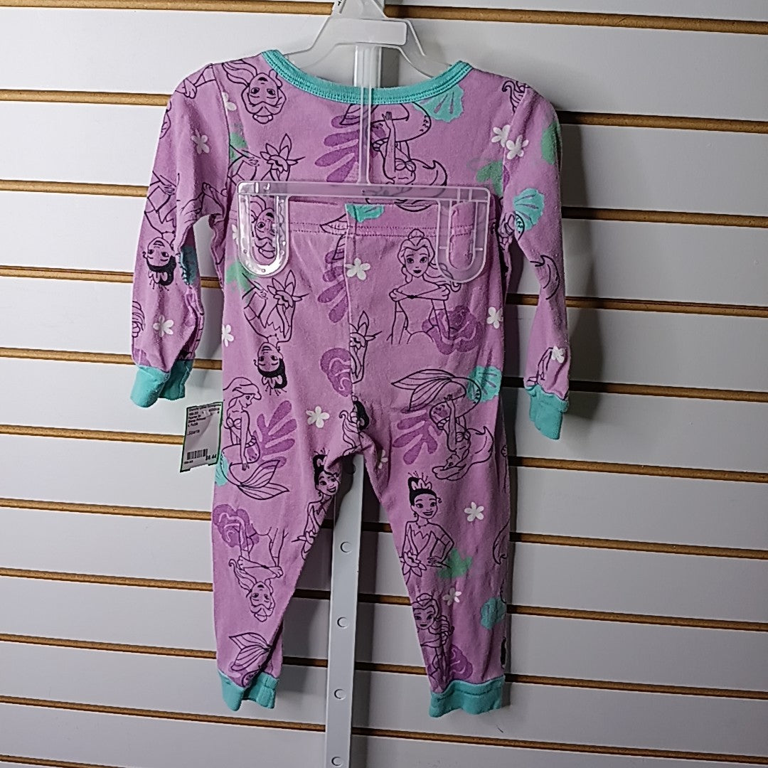 Disney Princess 4 Pajamas 2pc