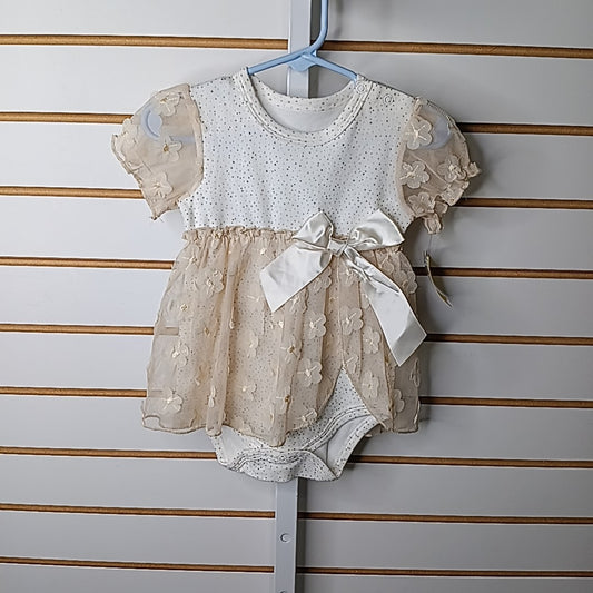 Stephan Baby 6-12 Months Onesie Dress