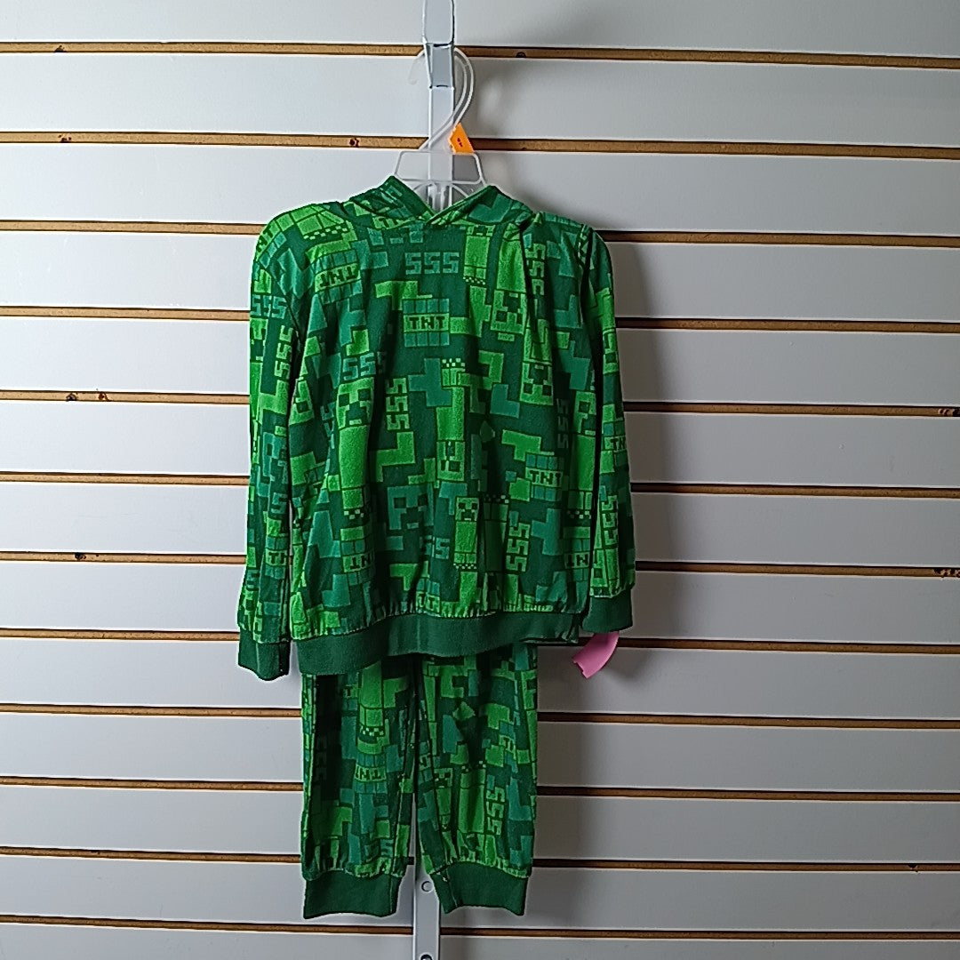 Minecraft 4/5 Pajamas 2pc
