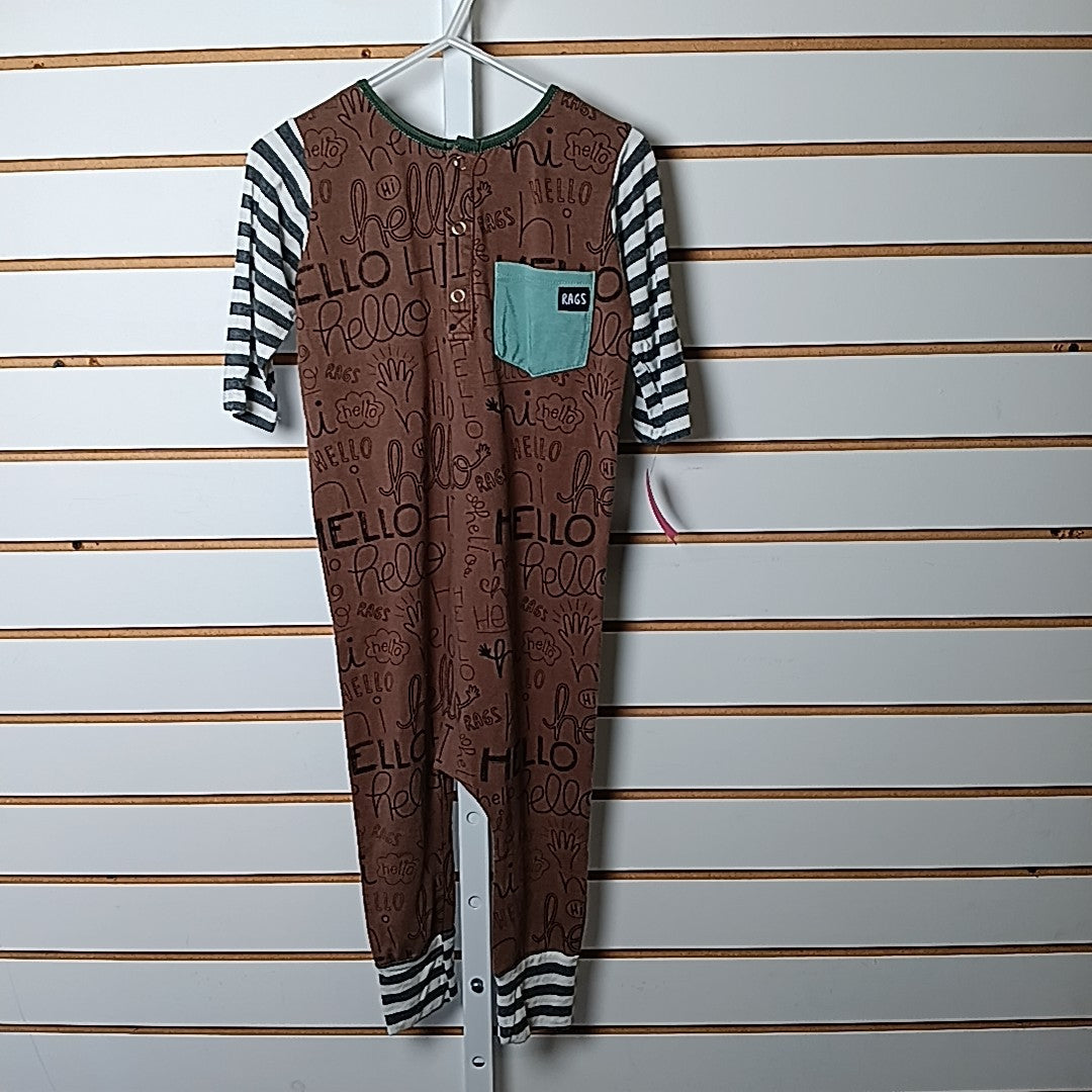 Rags 3/4 Romper