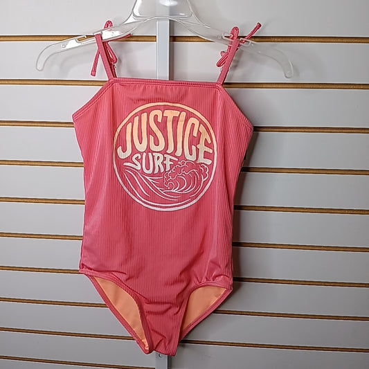 Justice 12/14 Swim Suit 1pc