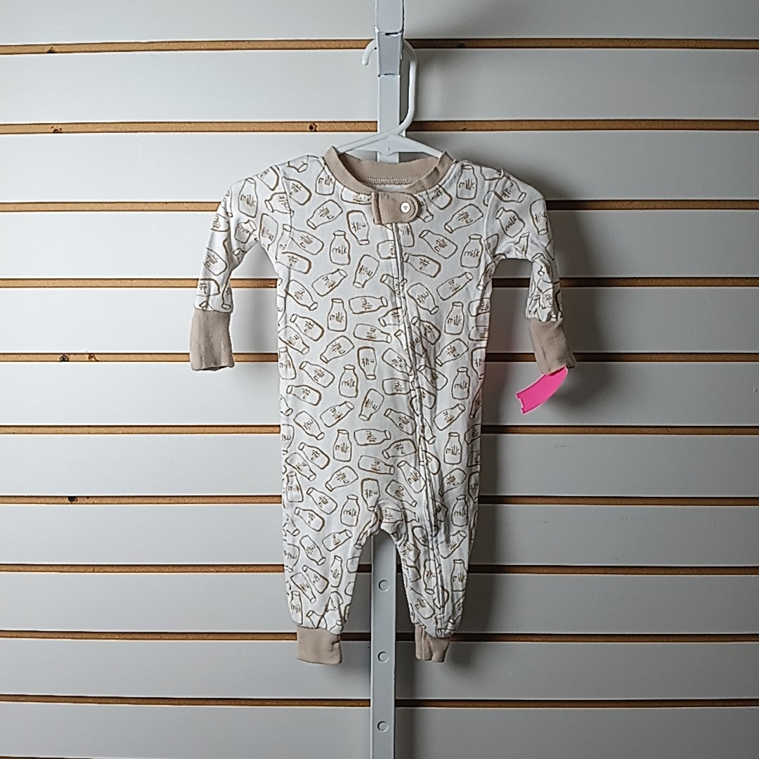 Burts Bees 0-3 Months Sleeper/Footies