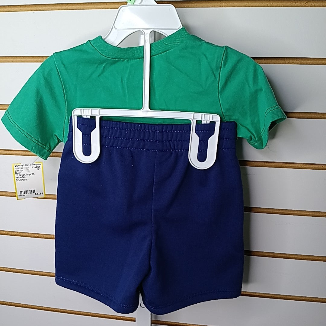 Bluey 2T Outfit 2pc