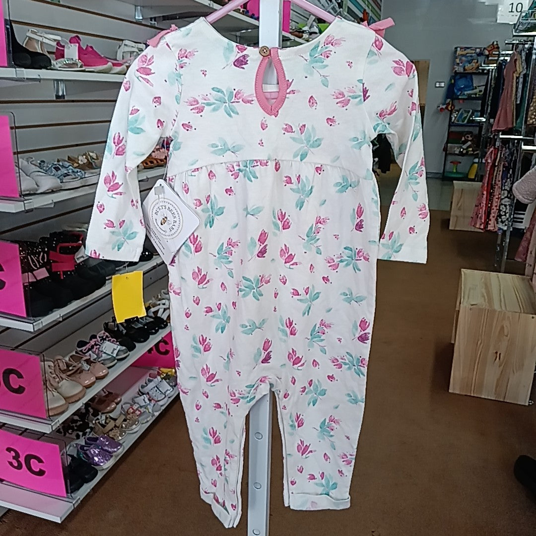 Burts Bees 3-6 Months Romper