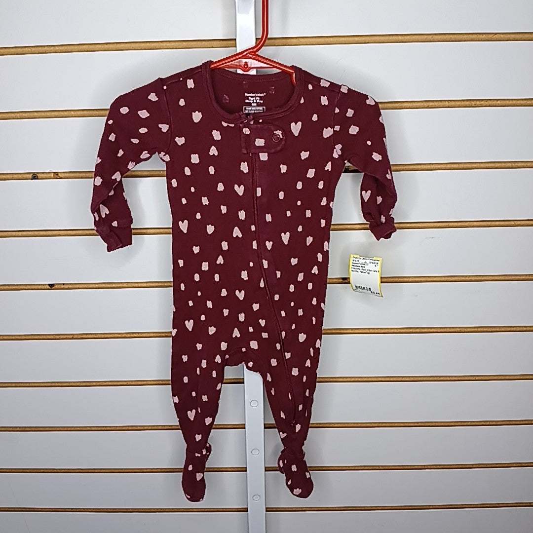 Members Mark 6 Months Sleeper/Footies