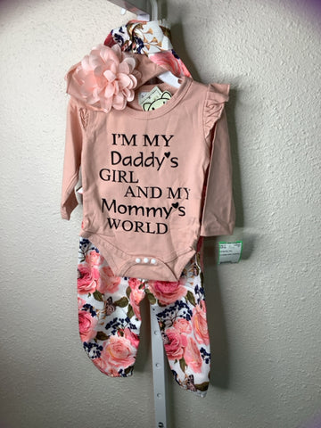 3-6 Months Outfit 4pc