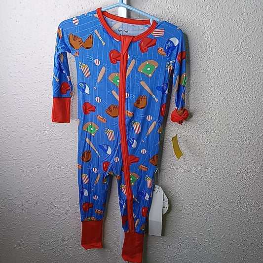 Little Sleepies 6-12 Months Sleeper/Footies
