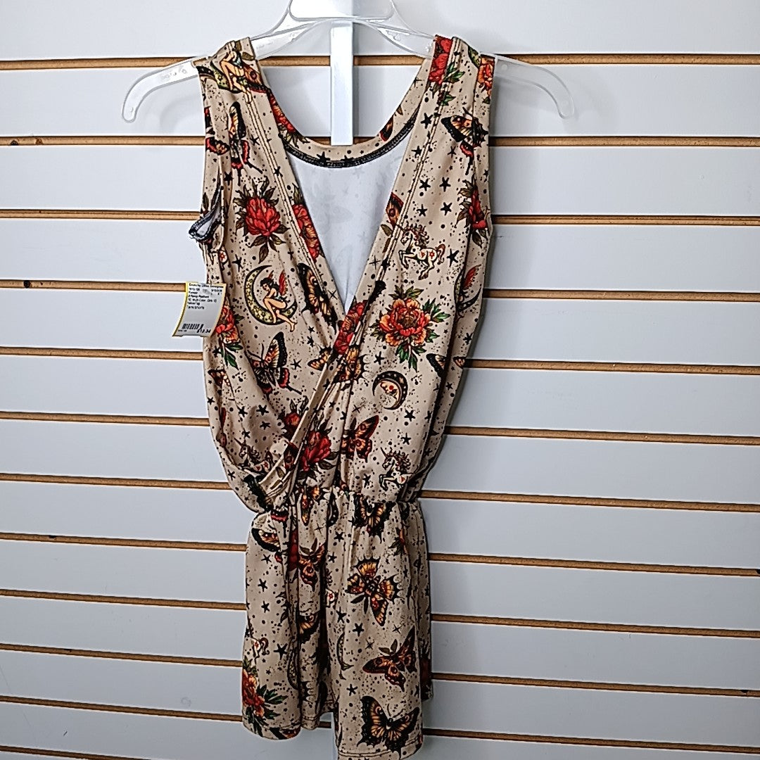 3 Fancy Feathers 10 Romper