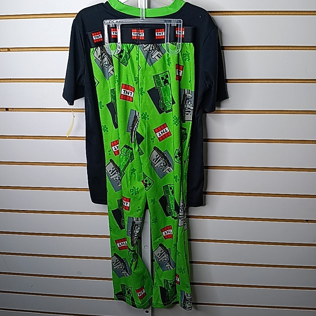 Minecraft 6/7 Pajamas 2pc