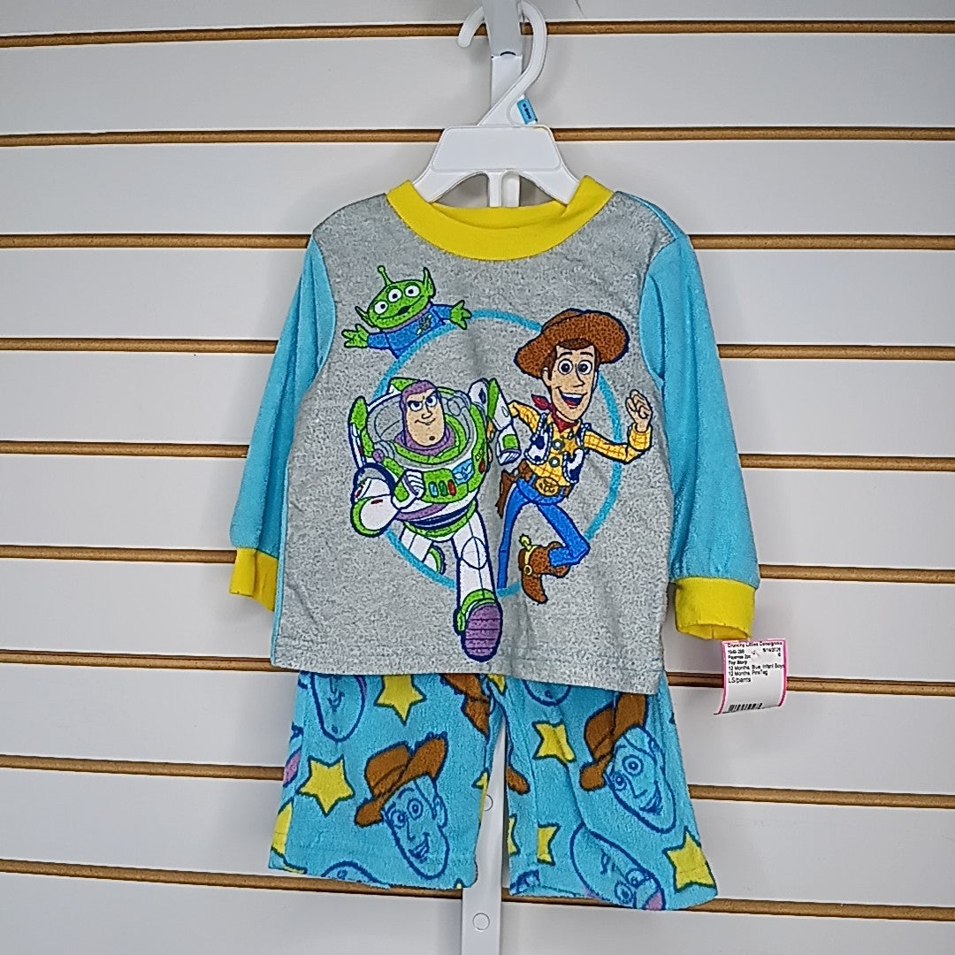 Toy Story 12 Months Pajamas 2pc