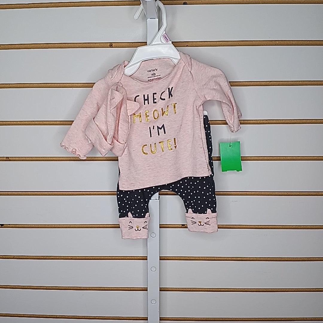 Carter's Newborn Outfit 3pc