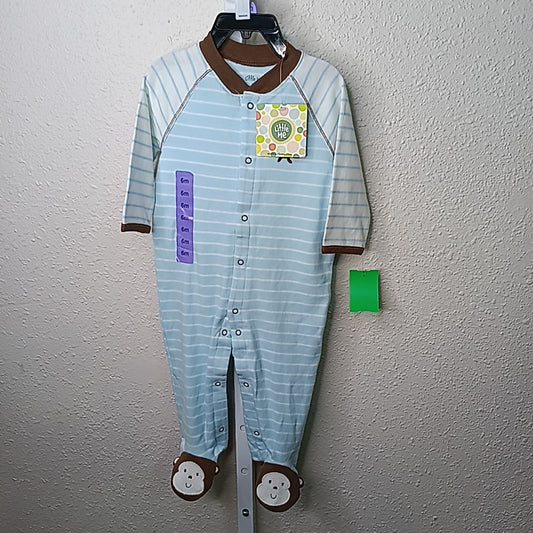 Little Me 6 Months Sleeper/Footies