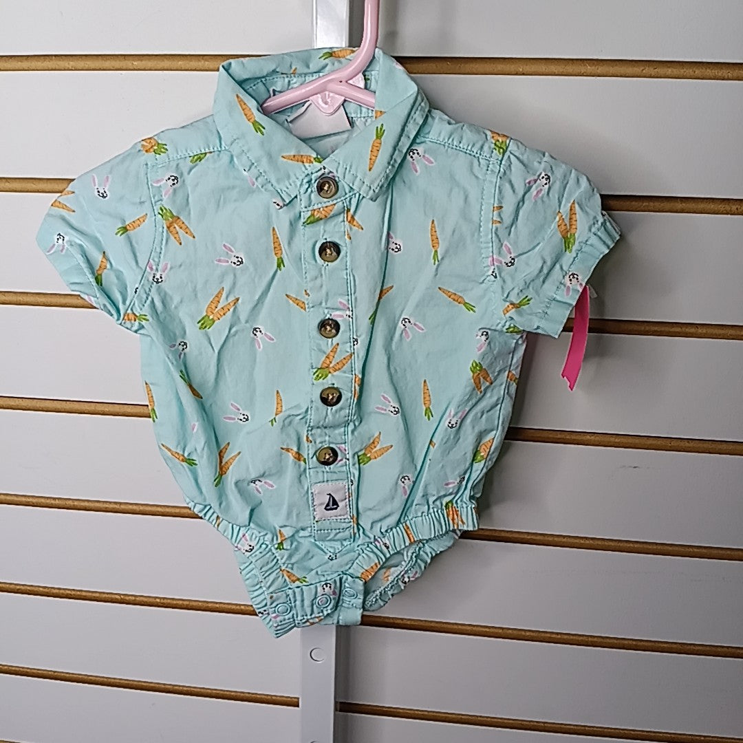 Land N Sea 3 Months Onesie