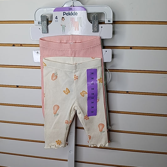 PEKKLE 3 Months Play Pants/Sweatpants