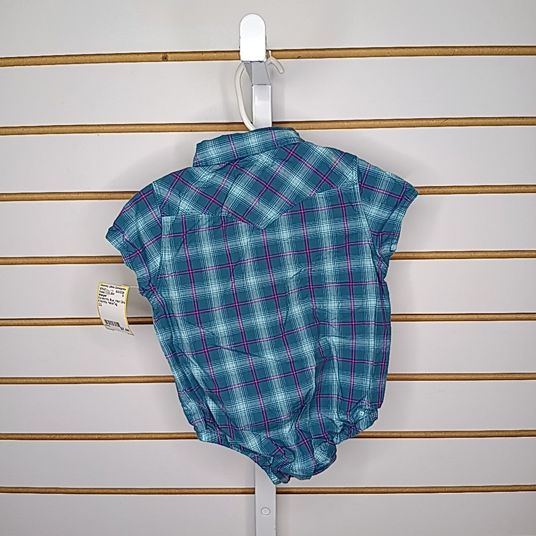 Wrangler 6-9 Months Onesie Dress Shirt