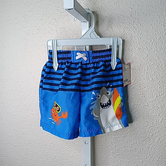 Wonder Nation 3-6 Months Swim Shorts