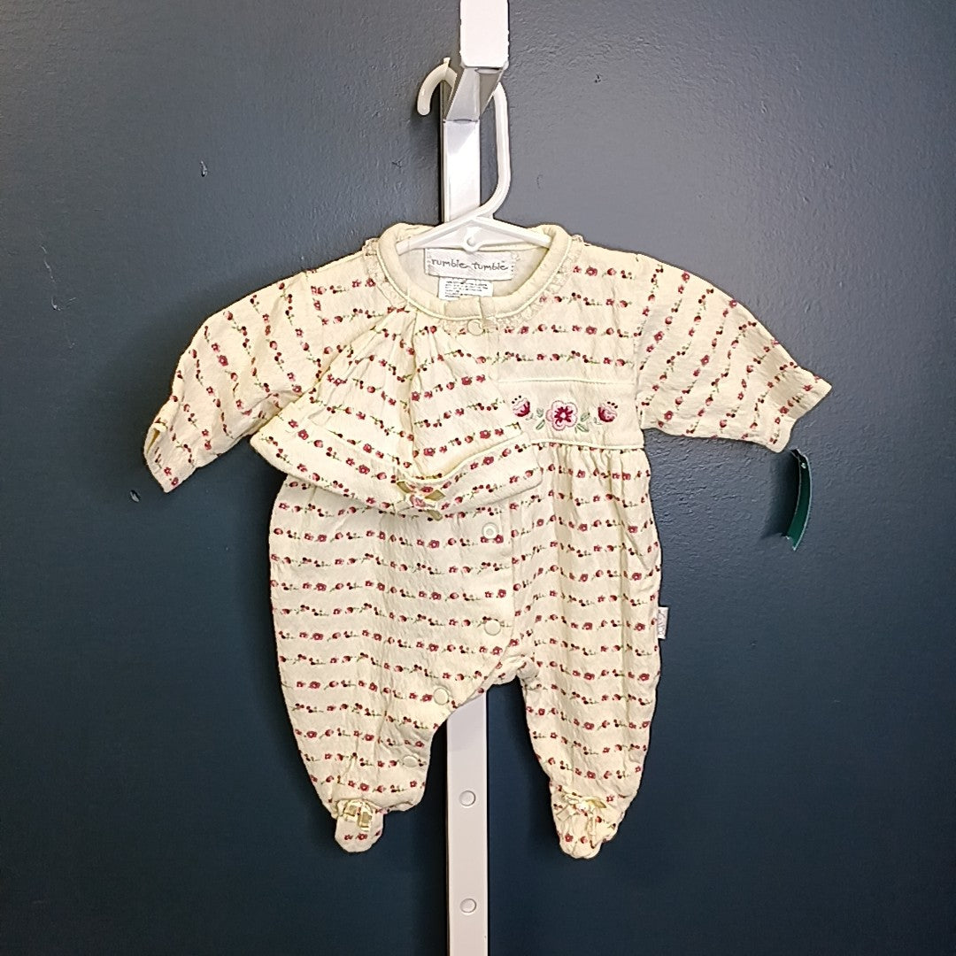 Rumble Tumble 0-3 Months Sleeper/Footies