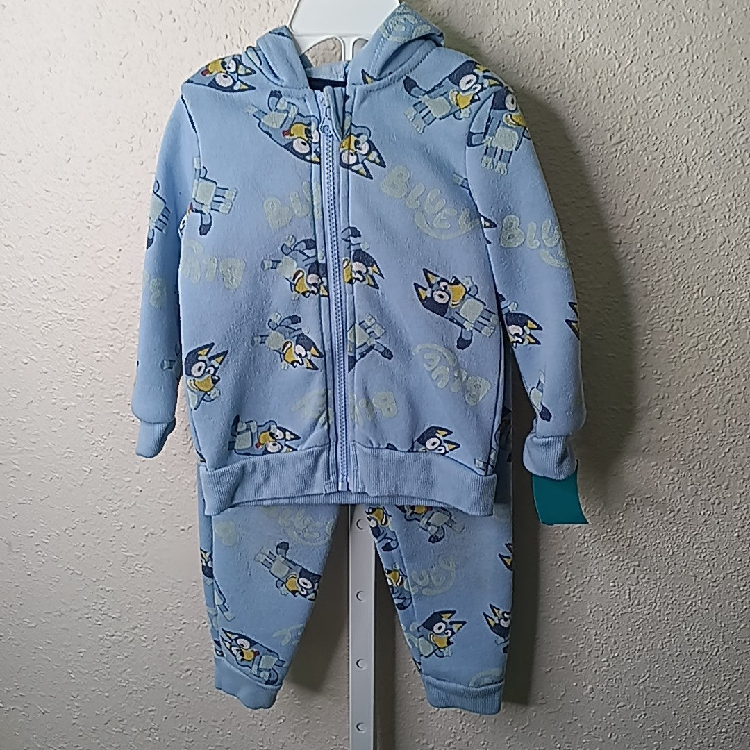 Bluey 2T Outfit 2pc