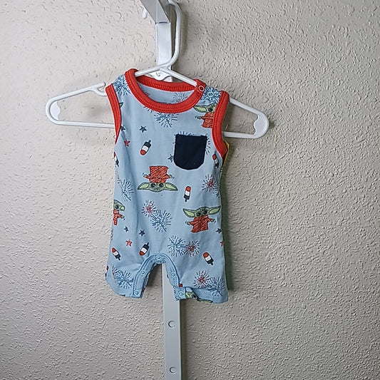 Star Wars Newborn Romper