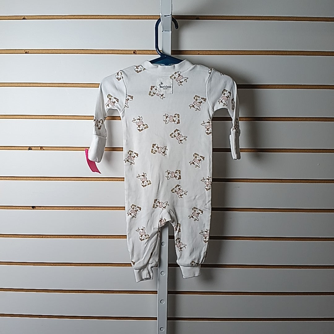 Burts Bees 0-3 Months Sleeper/Footies