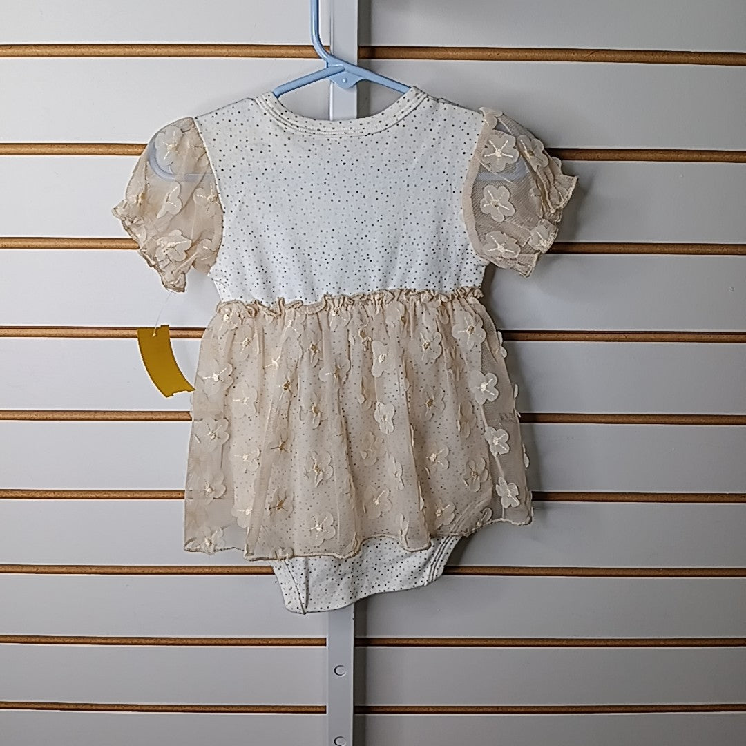 Stephan Baby 6-12 Months Onesie Dress