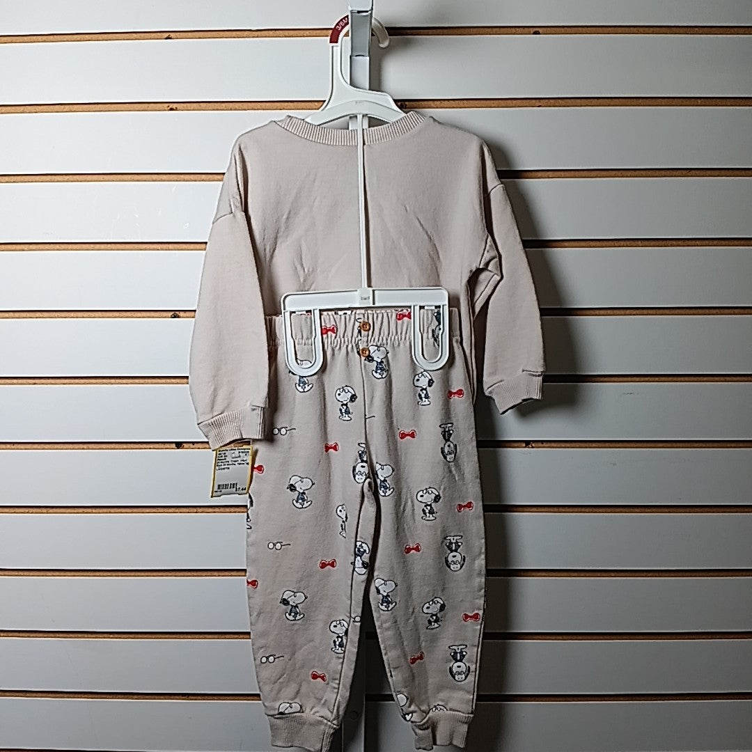 Peanuts 24 Months Outfit 2pc