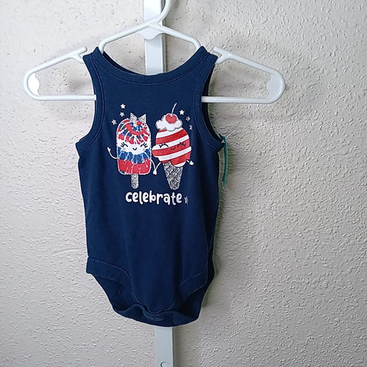 Celebrate 0-3 Months Onesie