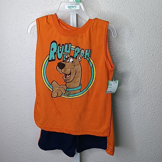 Scooby Doo 5/6 Pajamas 2pc