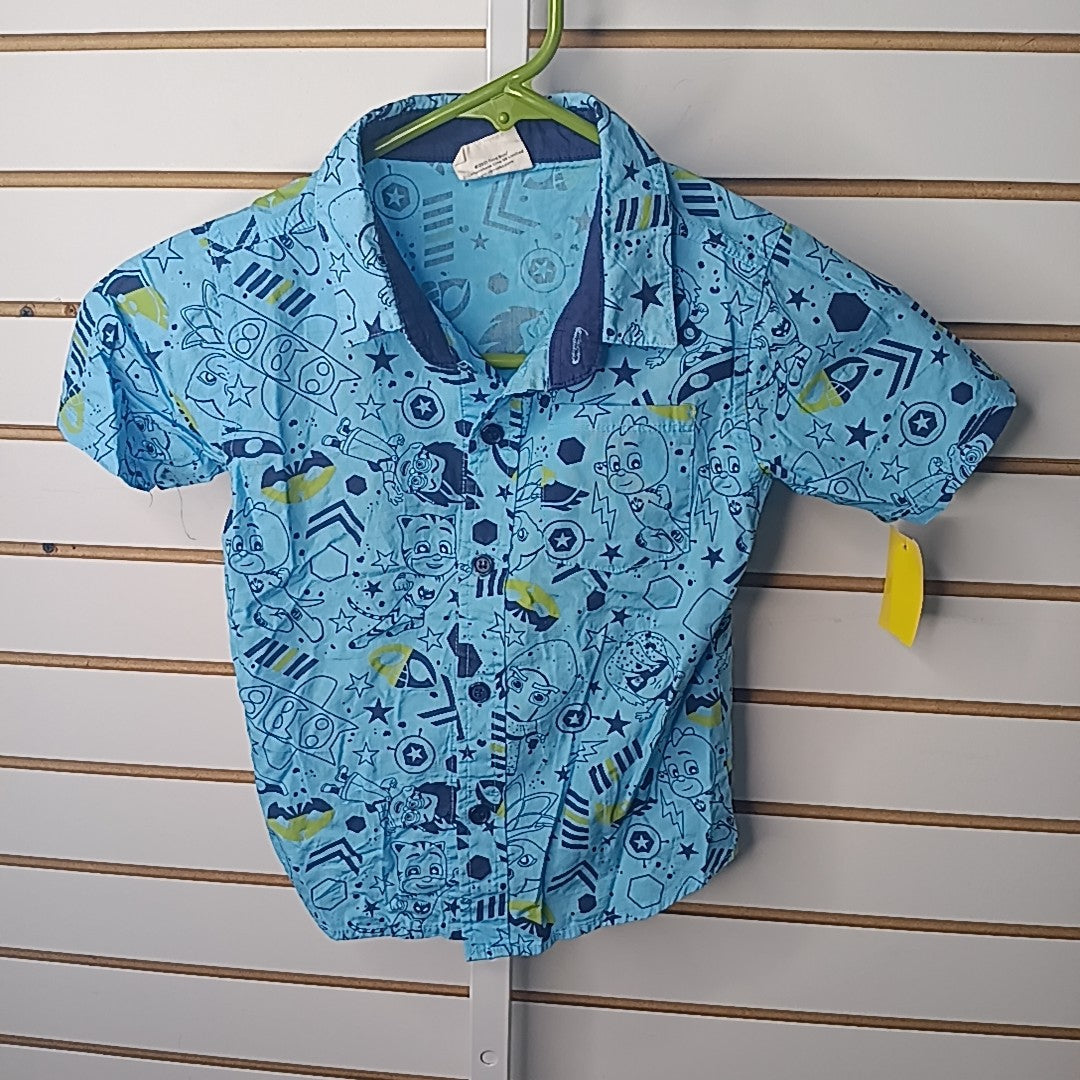 PJ Masks 4T Dress Shirt