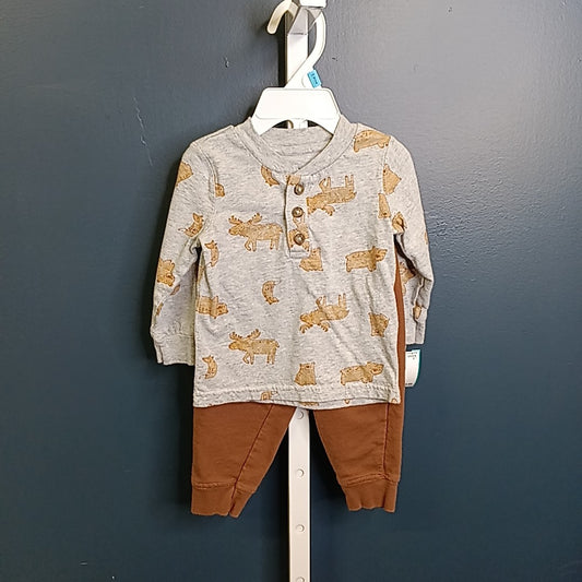 Just One You 9 Months Outfit 2pc