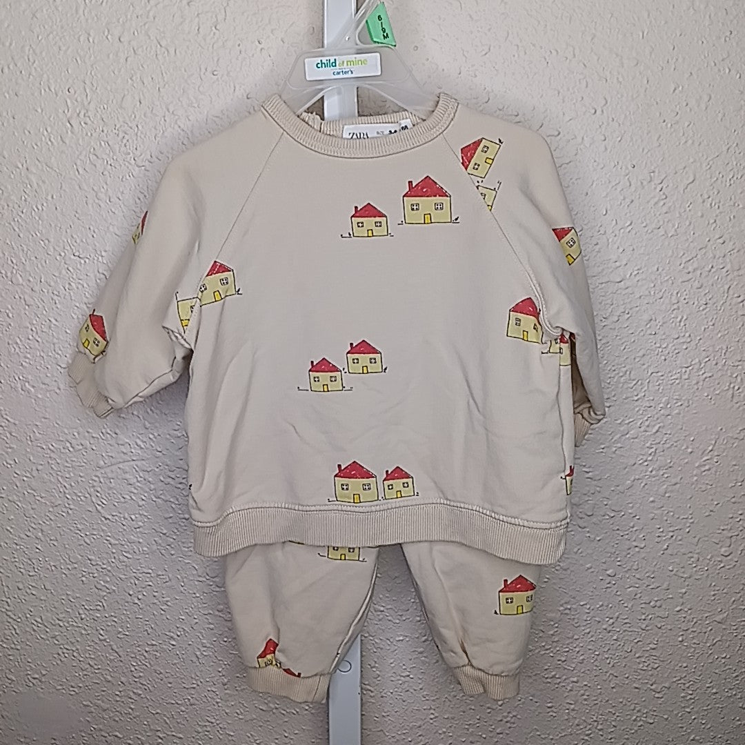 Zara 3-6 Months Outfit 2pc