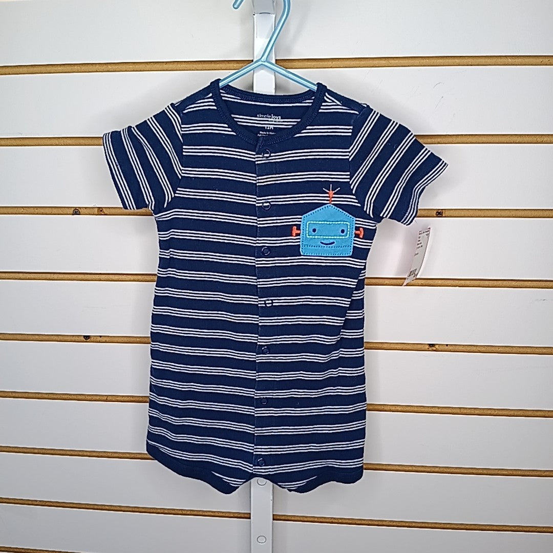 Simple Joys 12 Months Romper